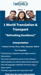 Mobile Screenshot of oneworldtranslation.com