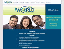 Tablet Screenshot of oneworldtranslation.com